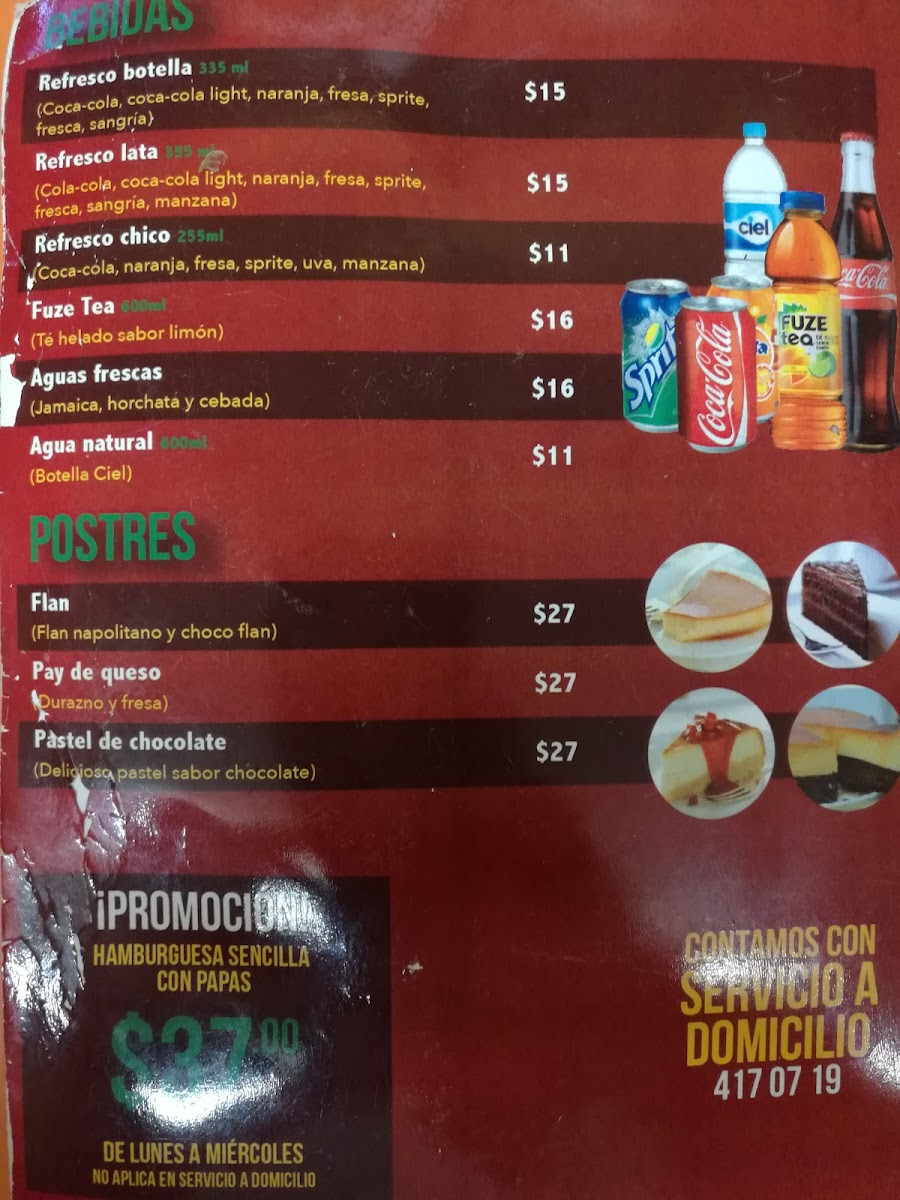 Hamburguesas La Original Menu - Image 2