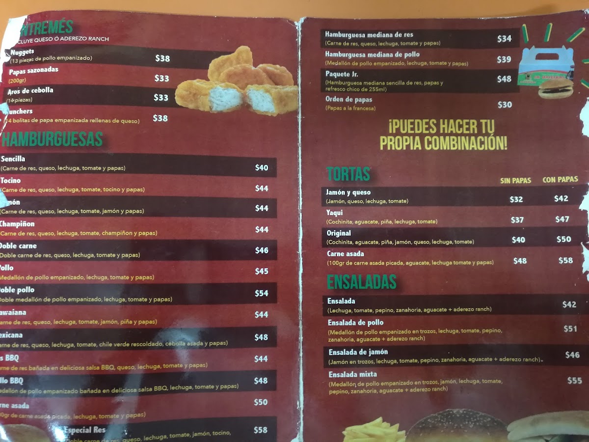 Hamburguesas La Original Menu - Image 3