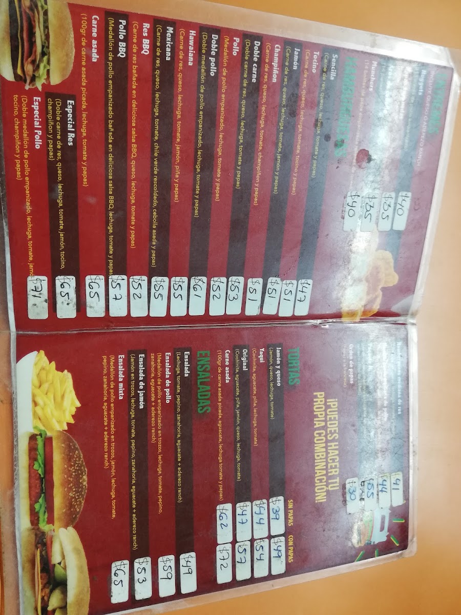 Hamburguesas La Original Menu - Image 4