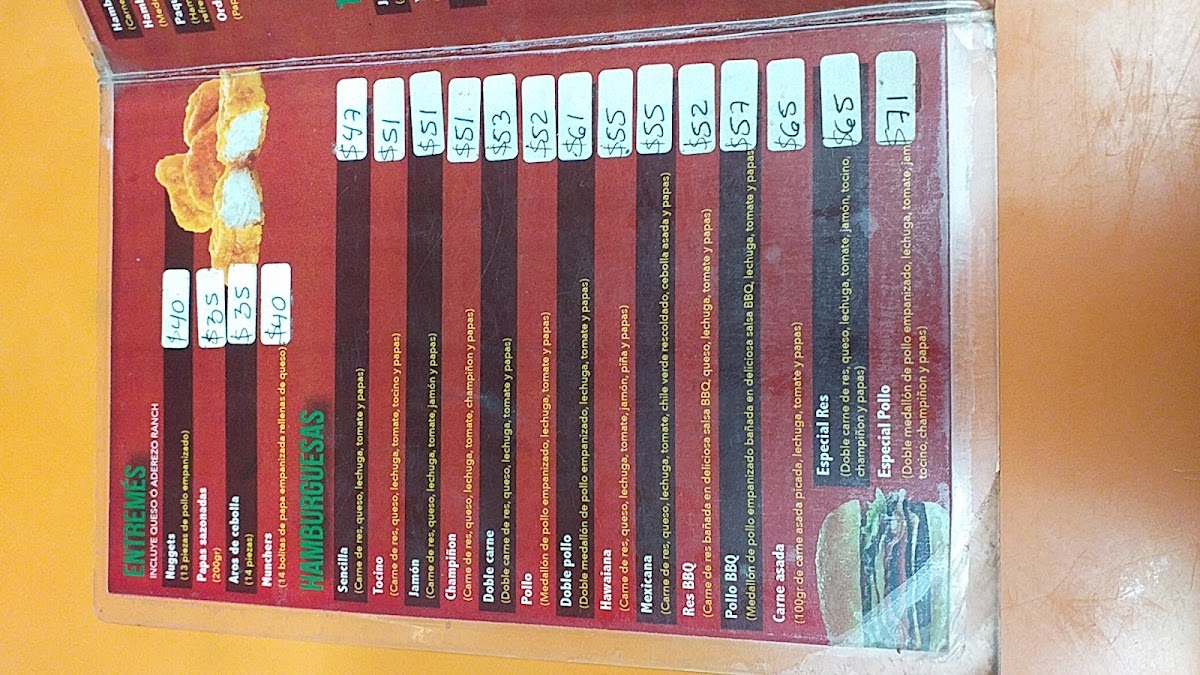 Hamburguesas La Original Menu - Image 5